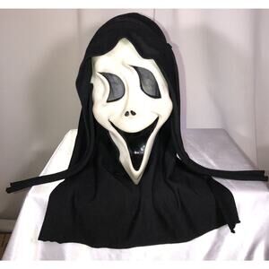 Scream Mask Vintage Smiley Tate Fun World Div Glow in the Dark 11.5"